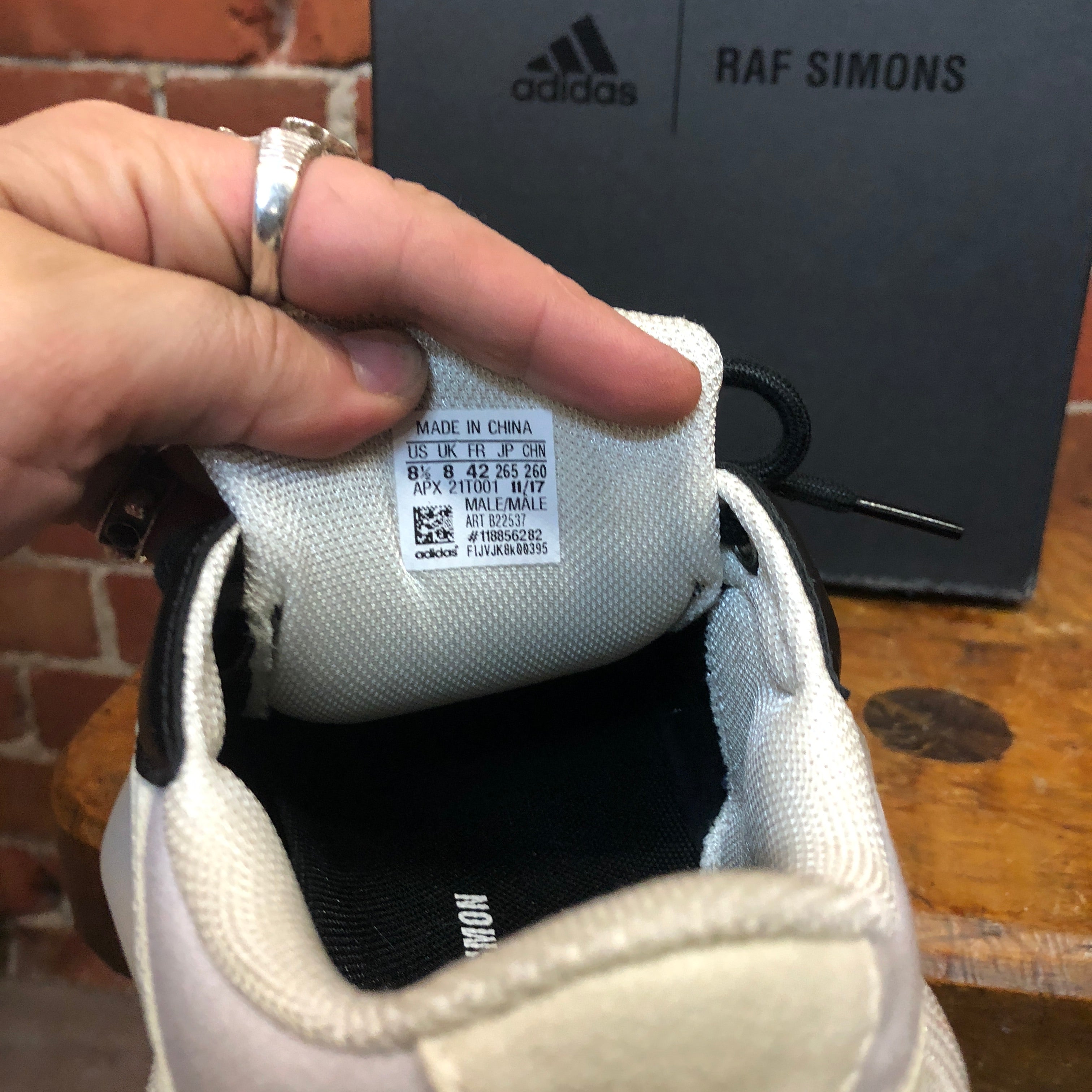 RAF SIMMONS X ADIDAS sneakers