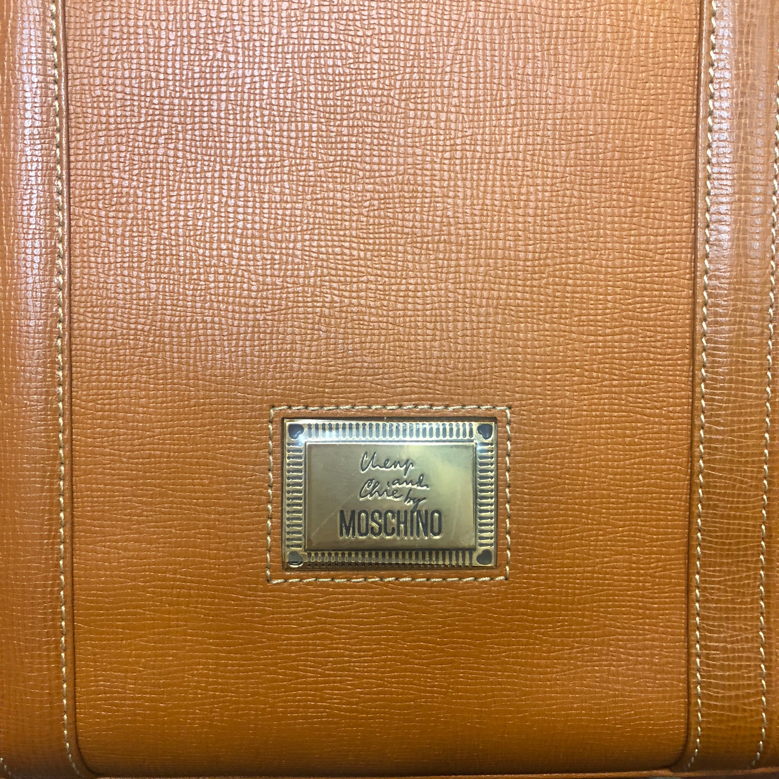 MOSCHINO NEVER USED leather shoulder bag
