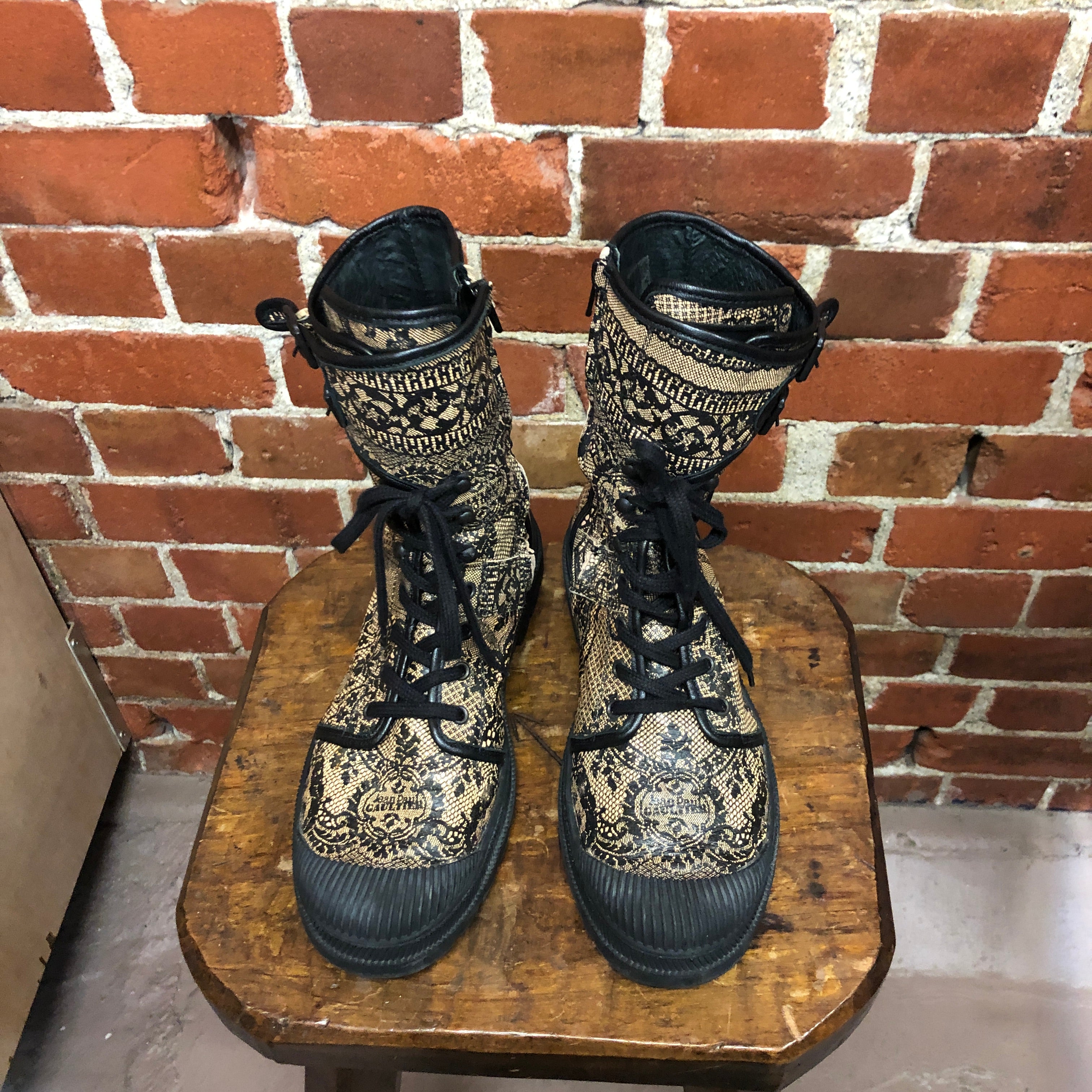 JEAN PAUL GAULTIER X PATAUGAS 1990S boots 41 Wellington Hunters