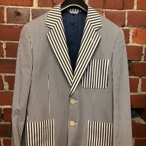 MOSCHINO 1990S candy stripe blazer