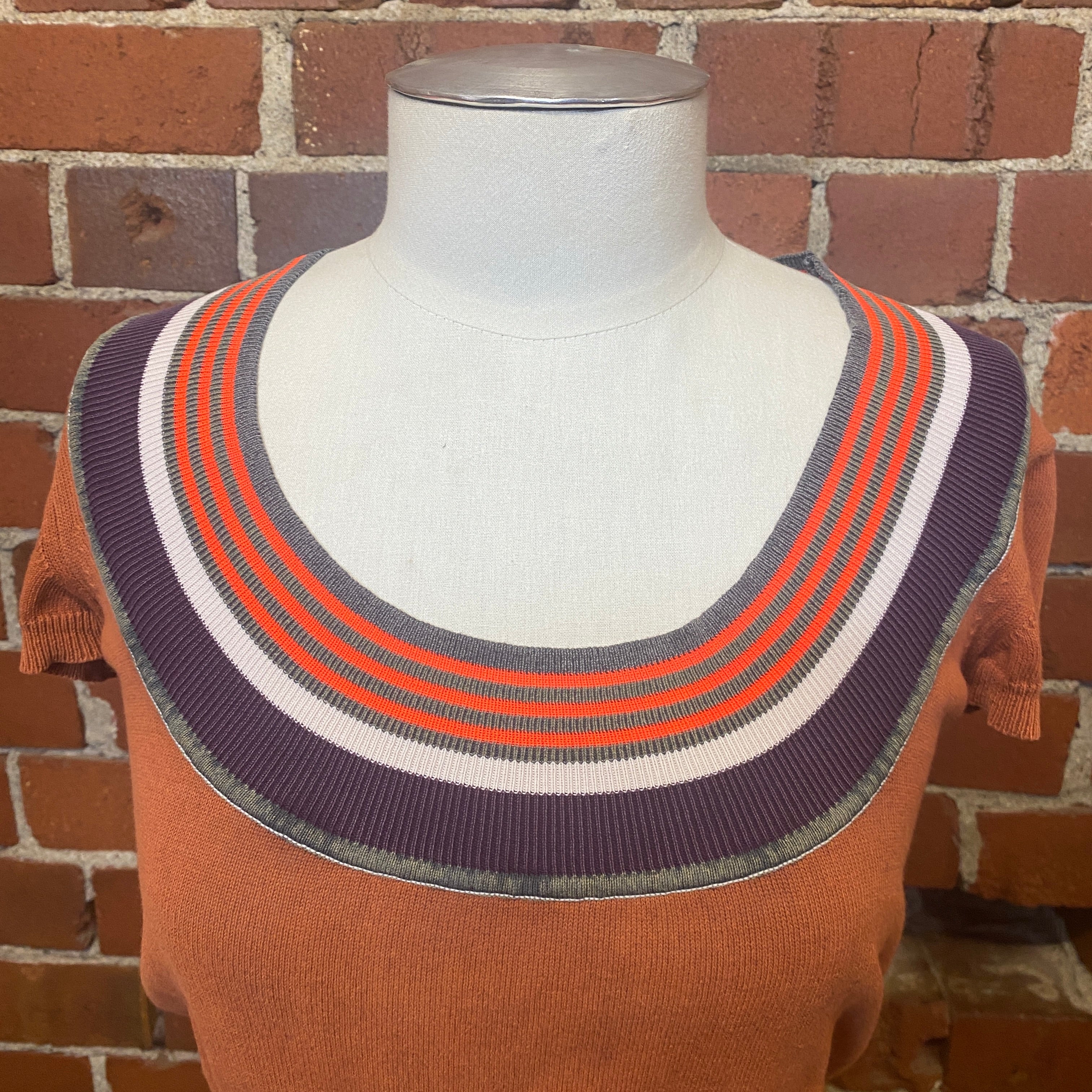 VIVIENNE WESTWOOD cotton knit top
