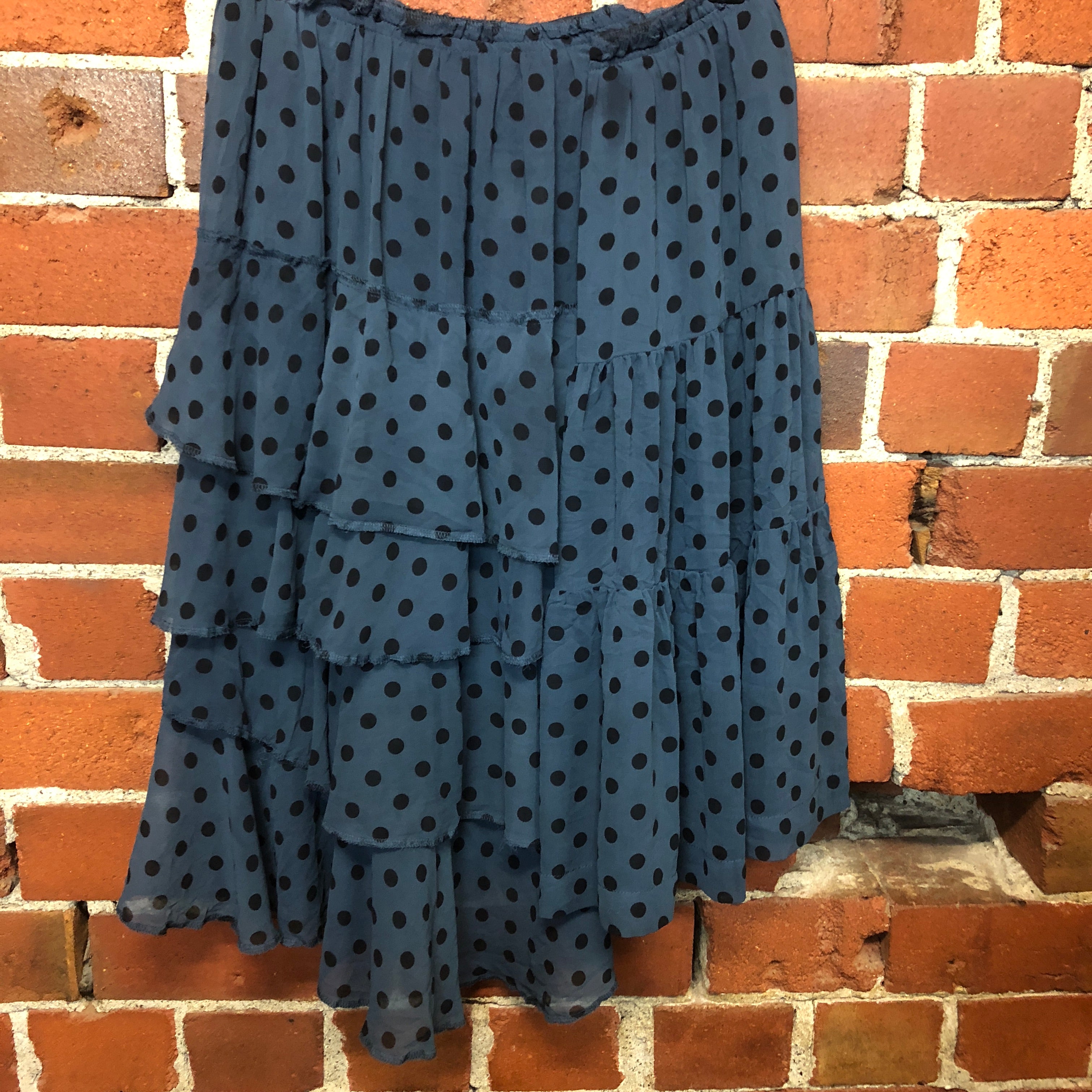 COMME DES GARCONS polka dot skirt