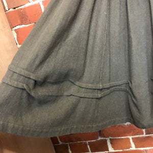 COMME DES GARCONS full wool skirt