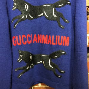 GUCCI anamalia wool jumper