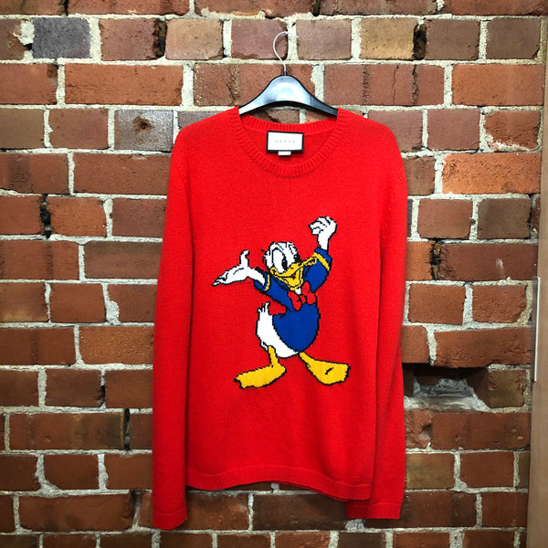 GUCCI X DISNEY Donald Duck wool jumper – Wellington Hunters and