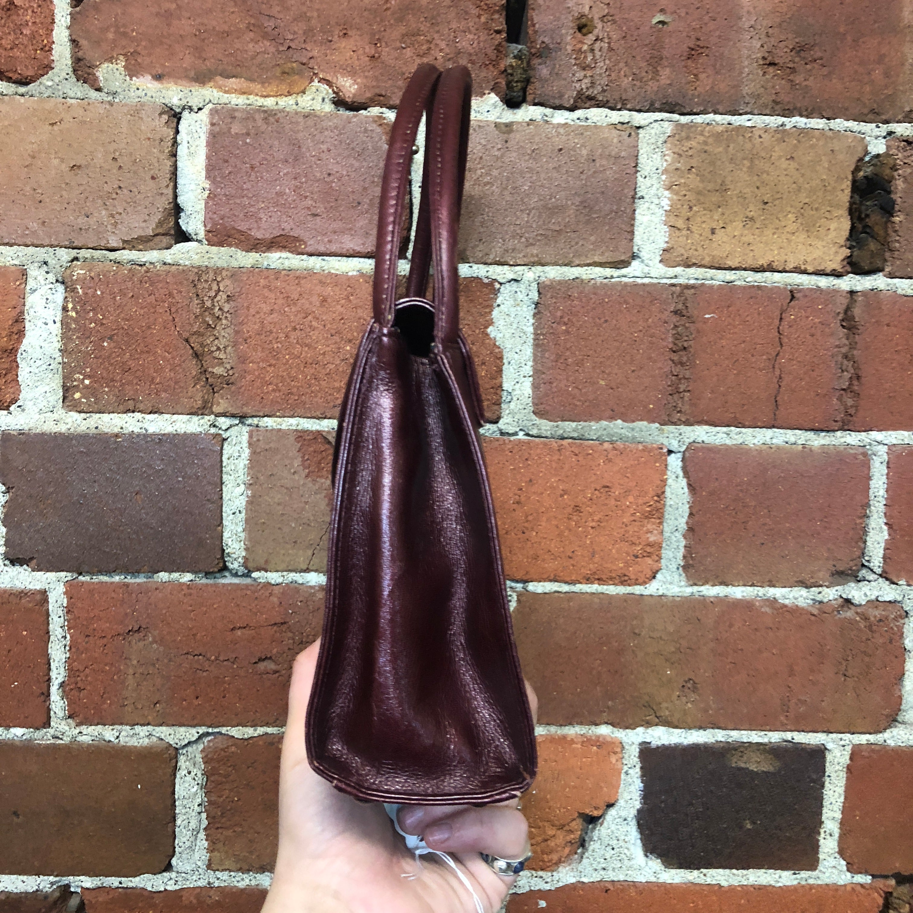 JEan Paul Gaultier 1990s mini leather handbag