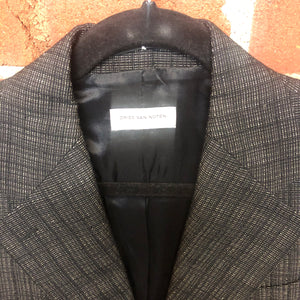 DRIES VAN NOTEN woven fabric blazer