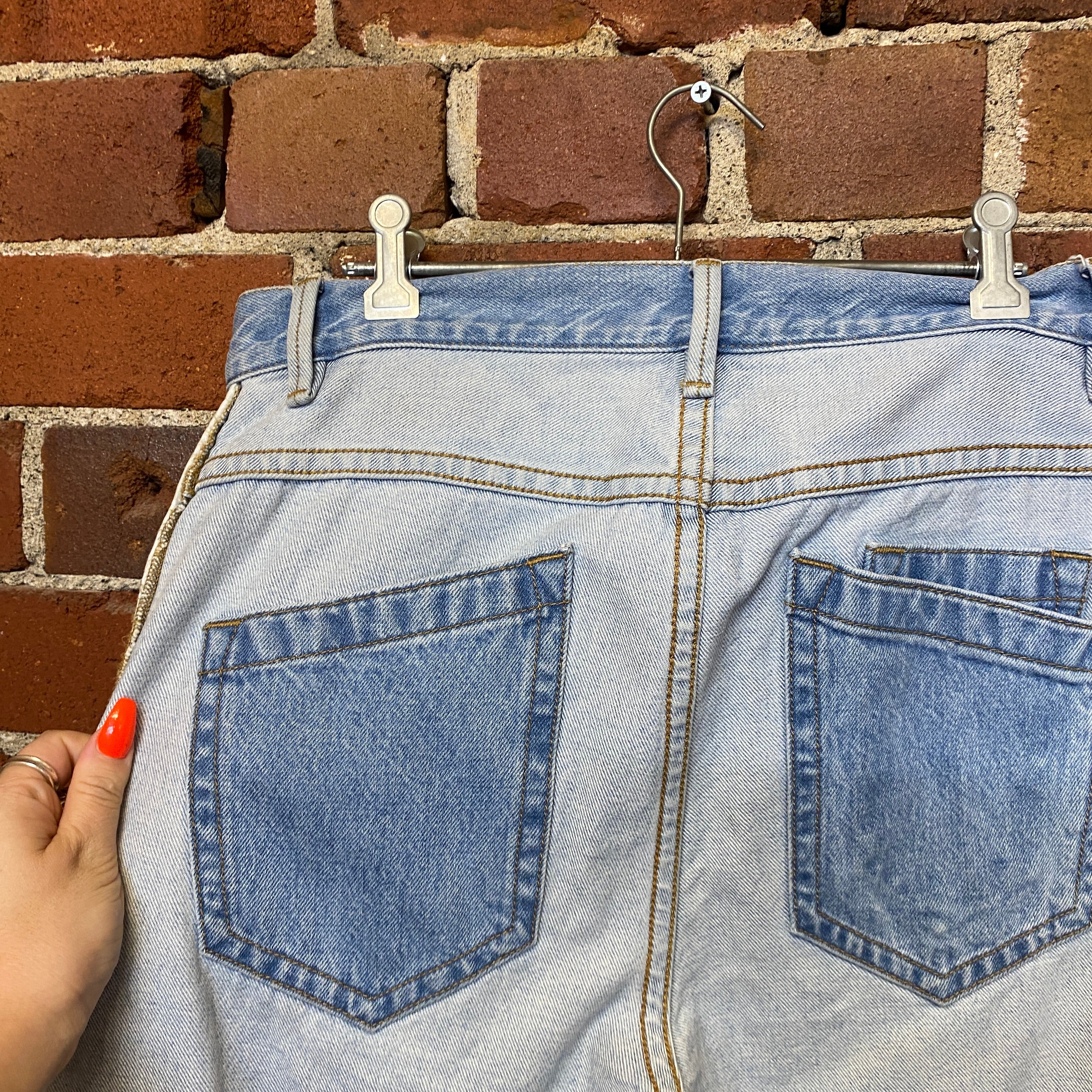 HELMUT LANG inside out jeans