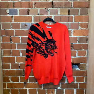 GIVENCHY pure wool tiger jumper