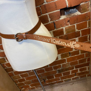 VIVIENNE WESTWOOD leather belt