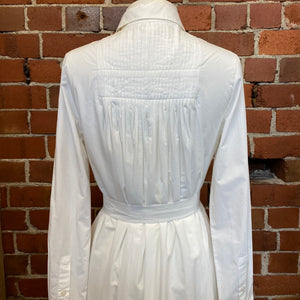 COS white shirt dress