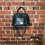 MOSCHINO leather handbag with strap