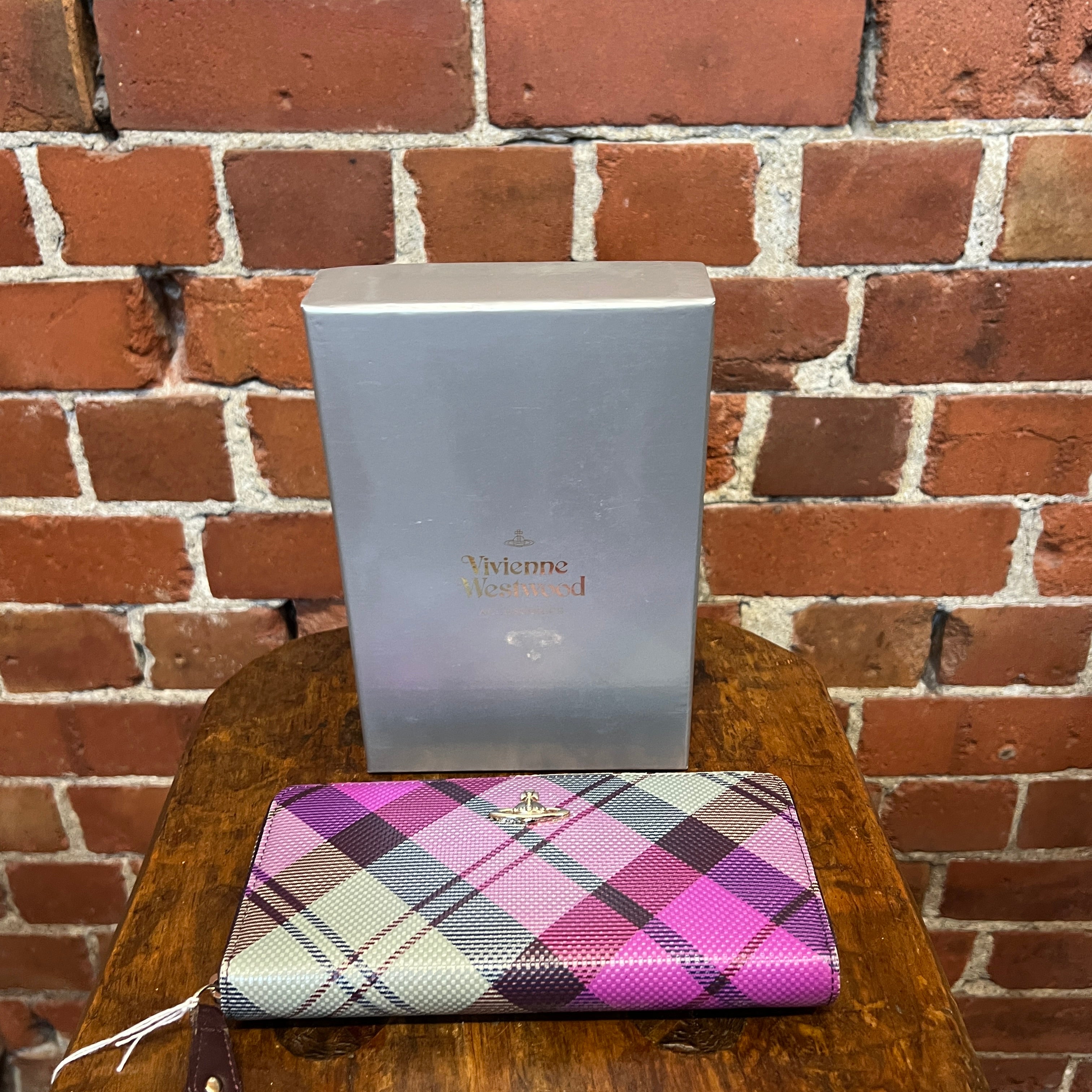VIVIENNE WESTWOOD tartan wallet main image 1