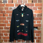 GUCCI 2018 bug embroidered hoody