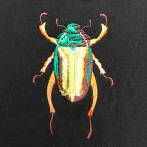 GUCCI 2018 bug embroidered hoody