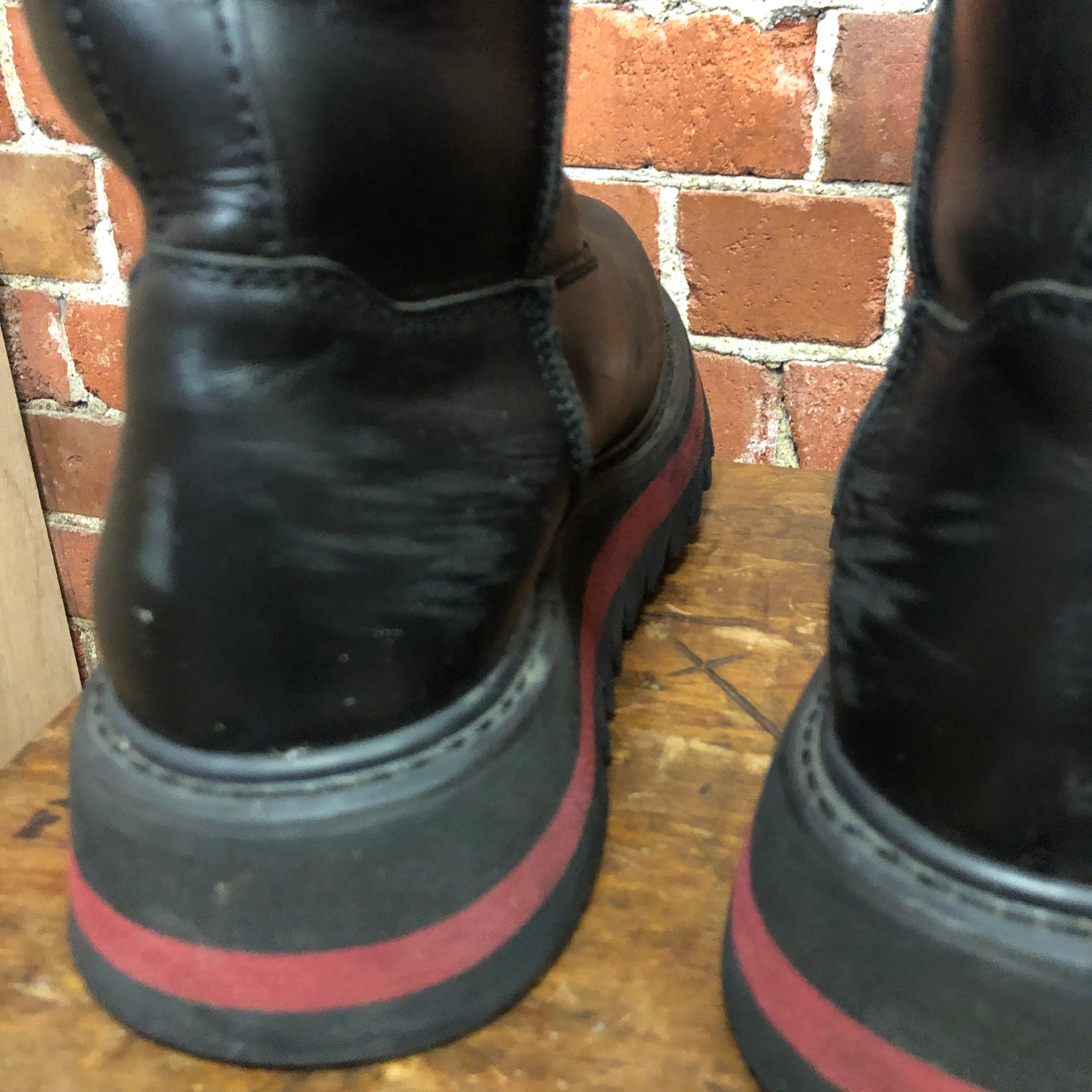 JPG BY GAULTIER early 1990s leather boots 7