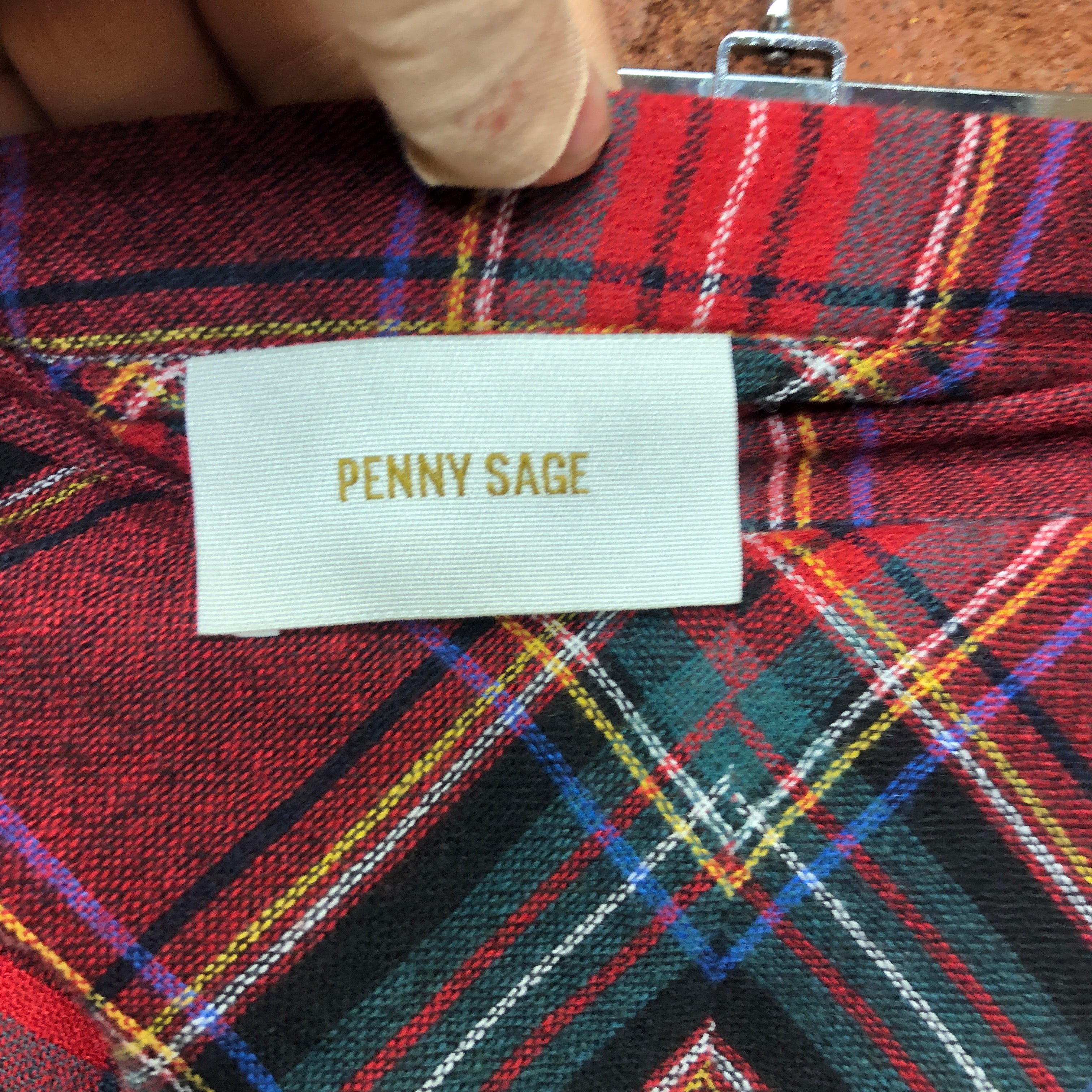 PENNY SAGE NEW 2019 tartan skirt