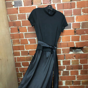 TADASHI silk bottom formal gown