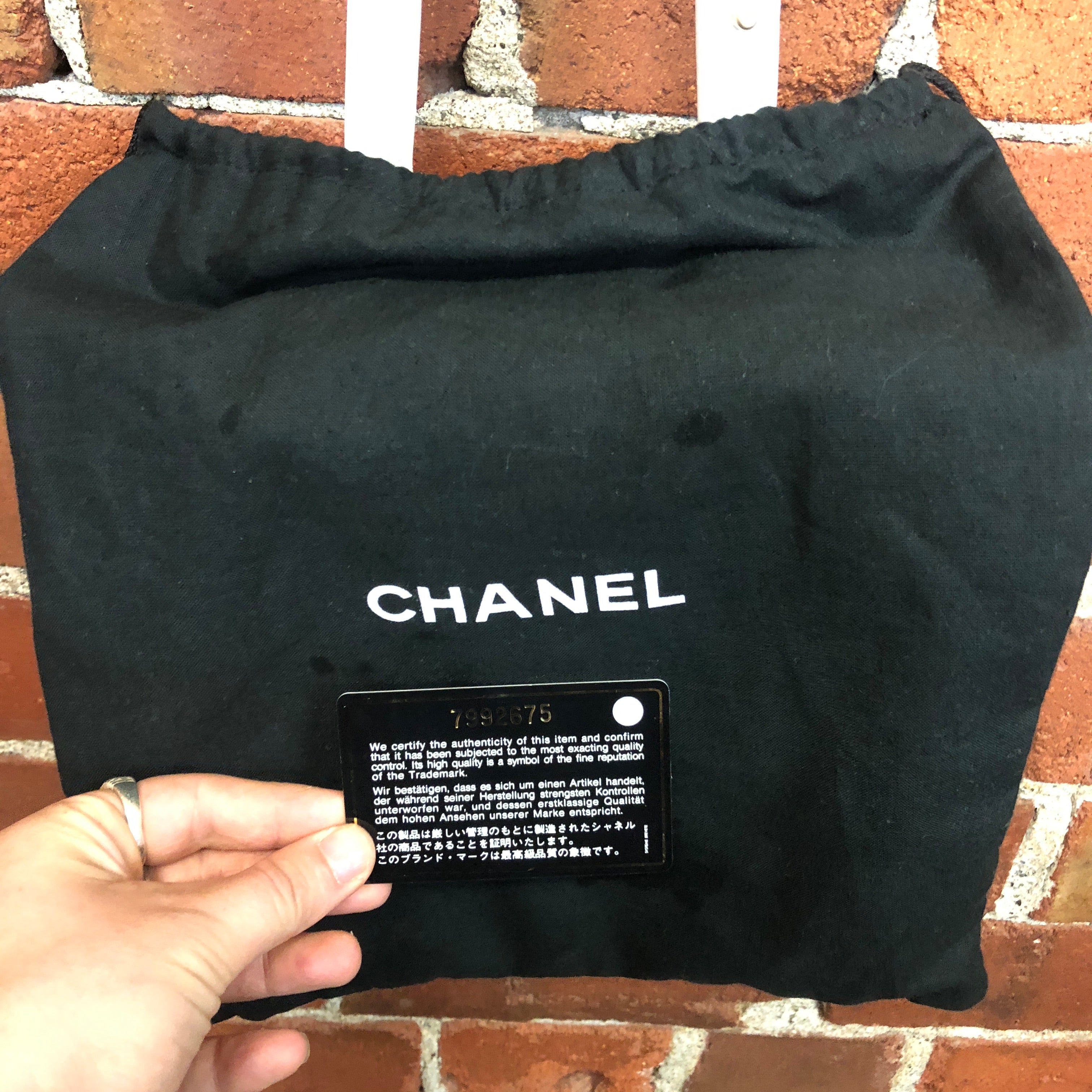 CHANEL belt or messenger bag monogrammed