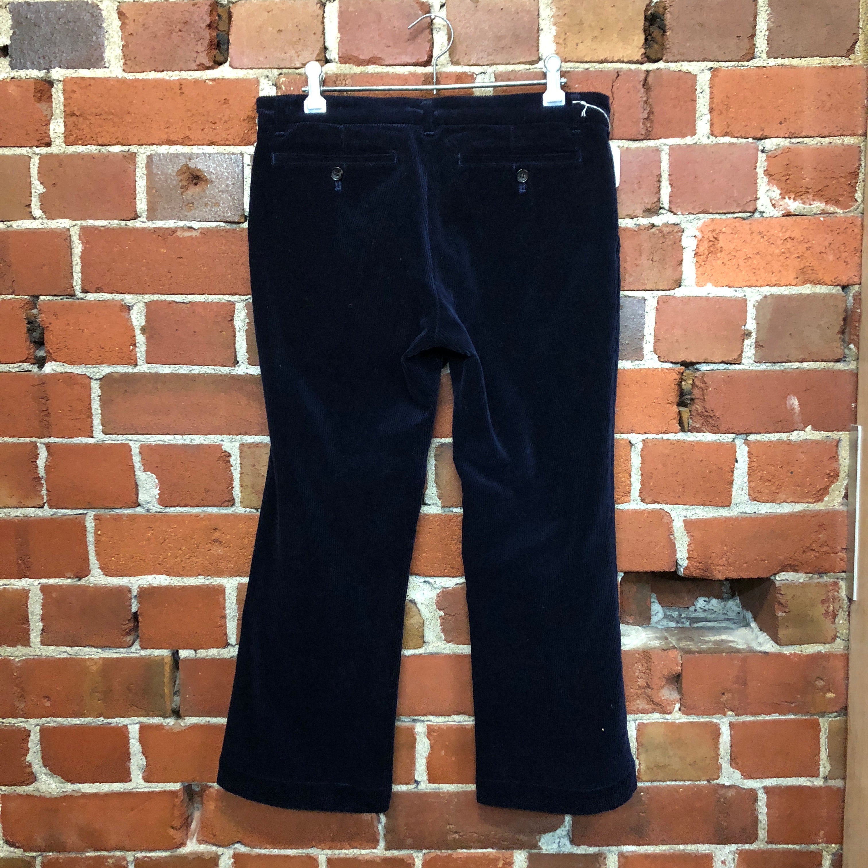 COMME DES GARCONS navy cord pants