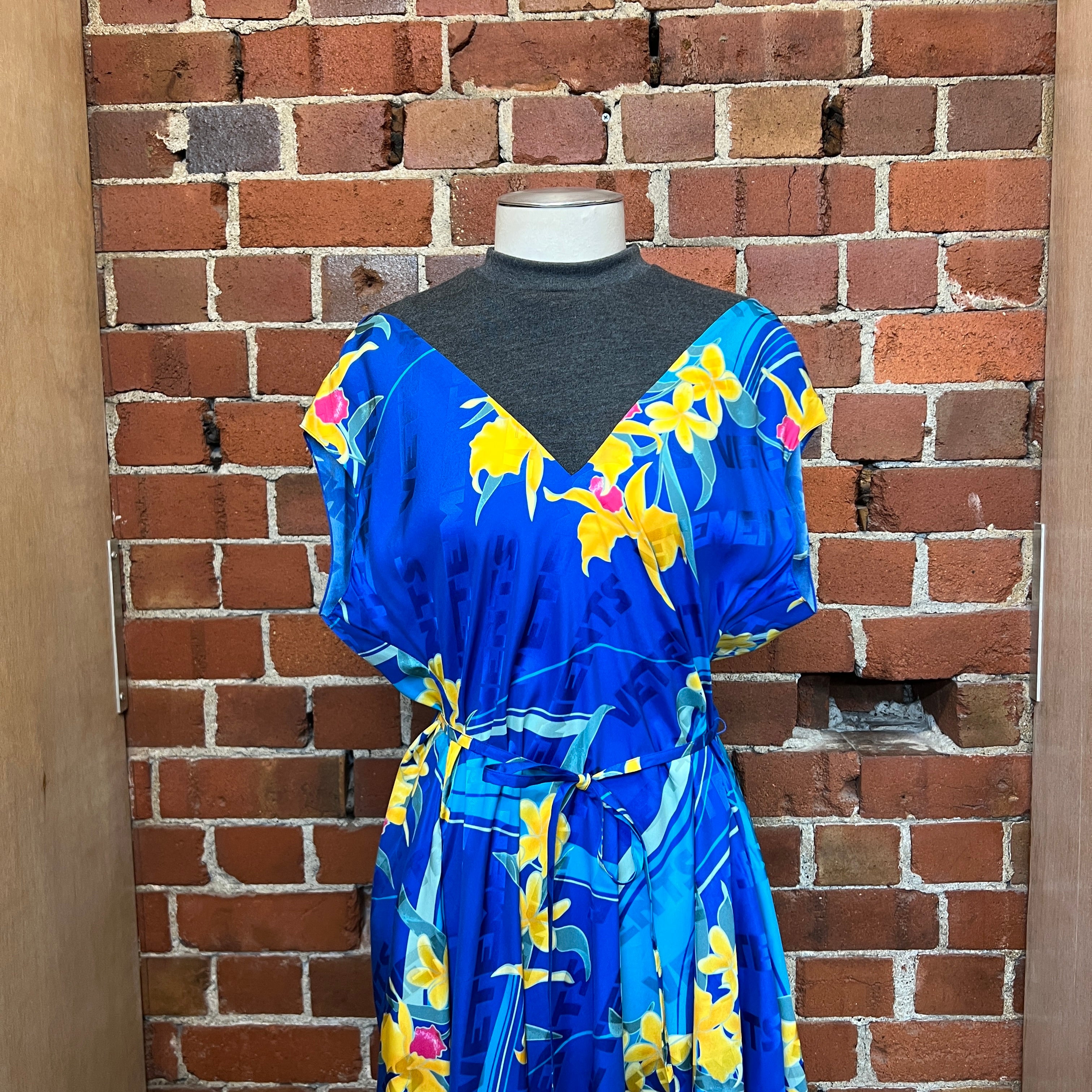 VETEMENTS 2018 Hawaiian print dress