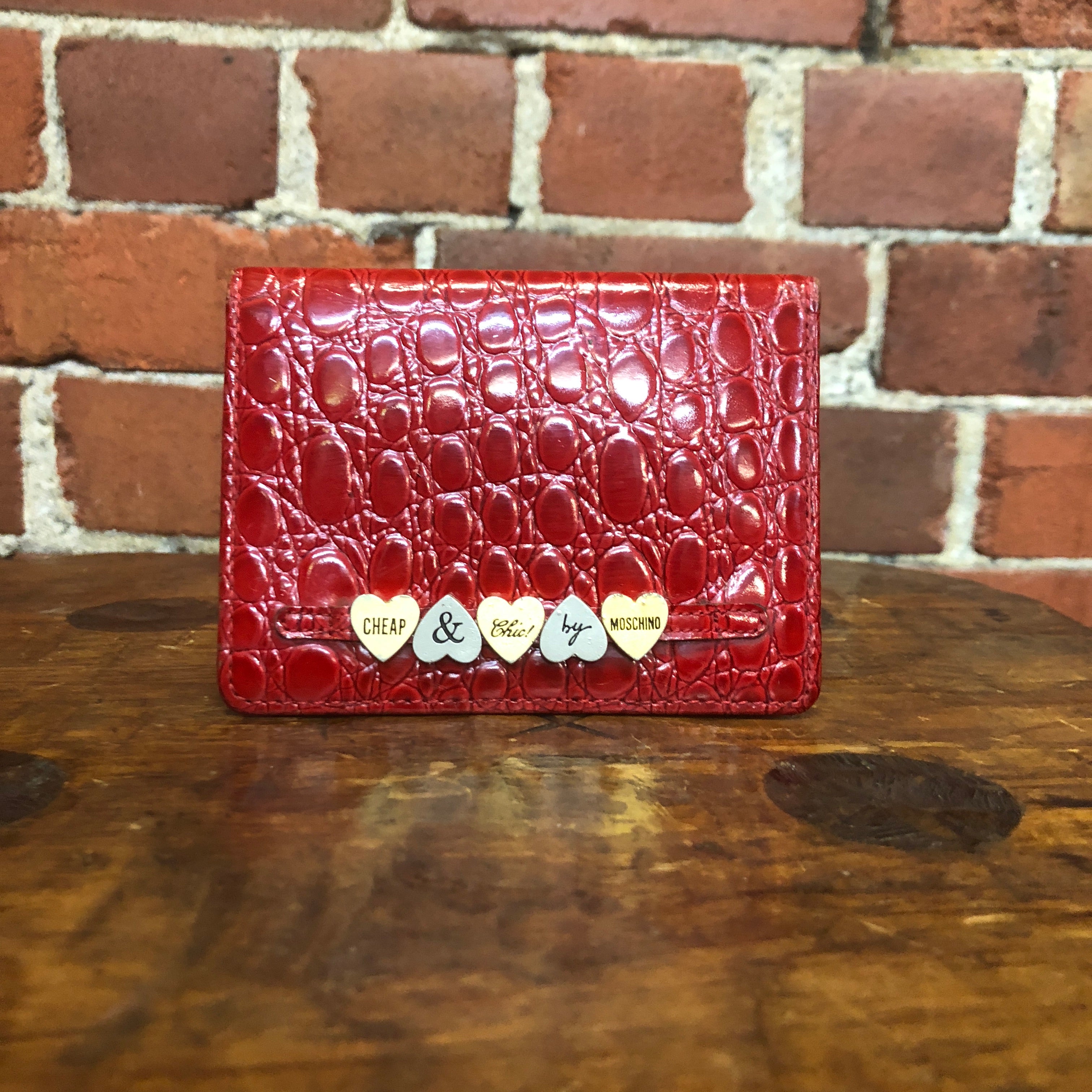 MOSCHINO Cheap and Chic card wallet