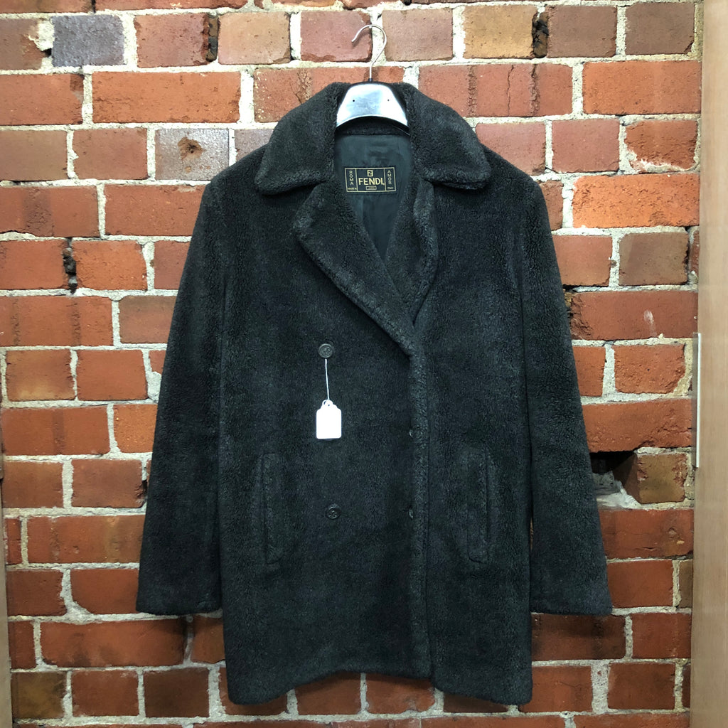 FENDI 1980s teddy jacket