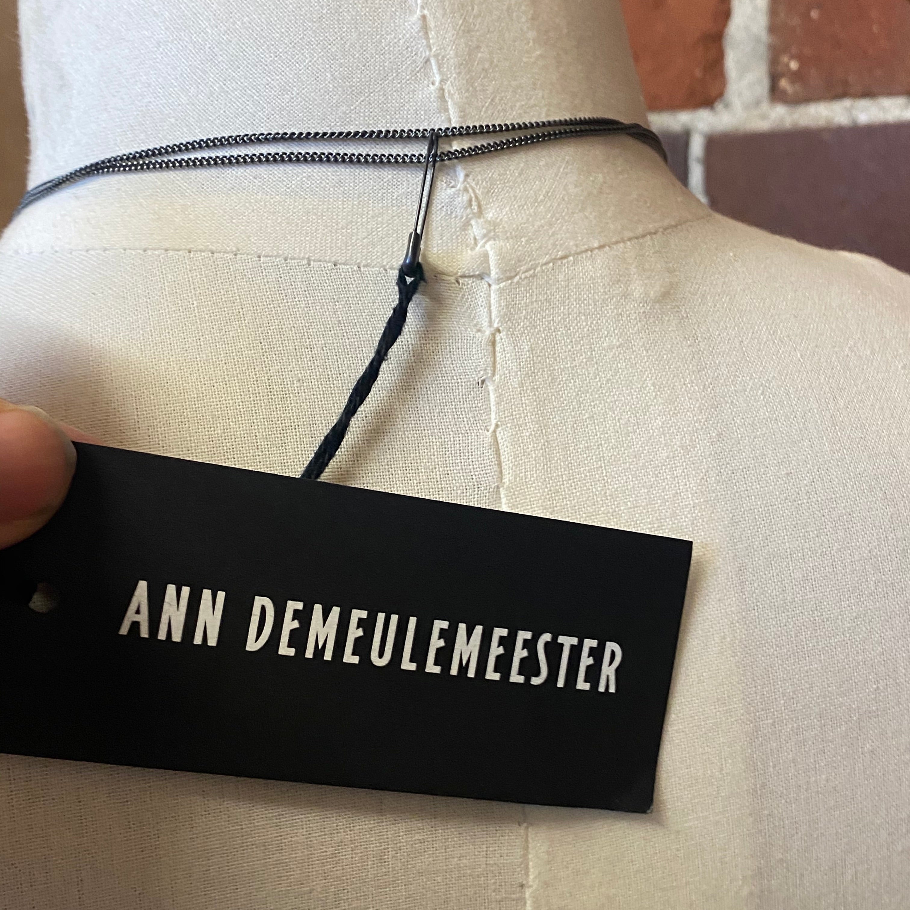 ANN DEMULEMEESTER nail necklace