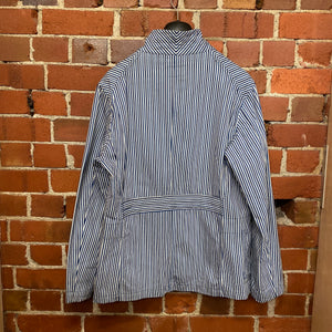 GARMENTS ENGINEERED striped denim jacket