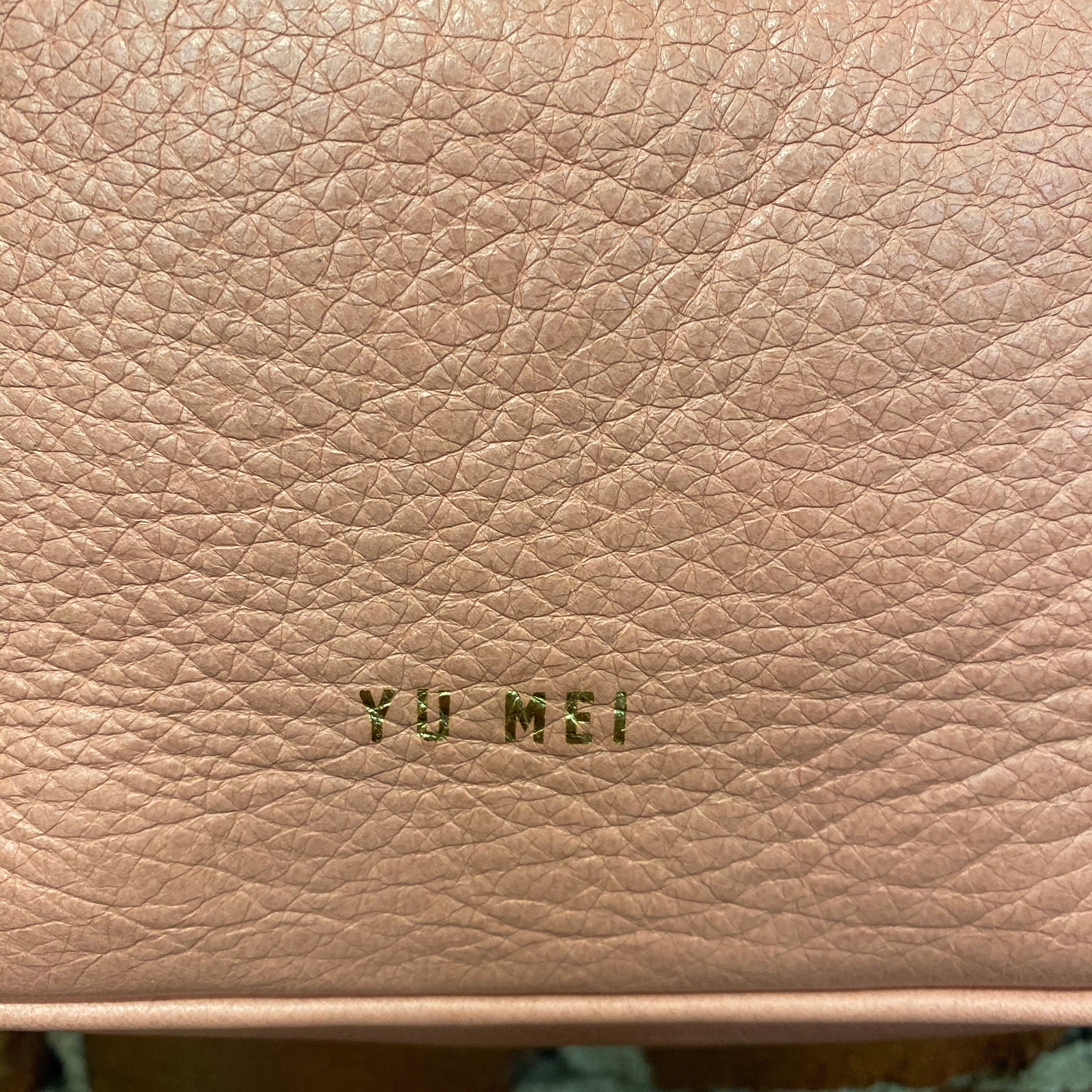 YU MEI leather handbag