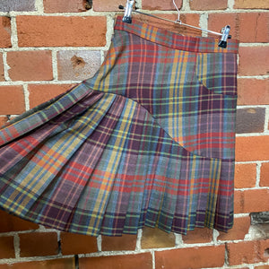 VIVIENNE WESTWOOD 1990s tartan skirt