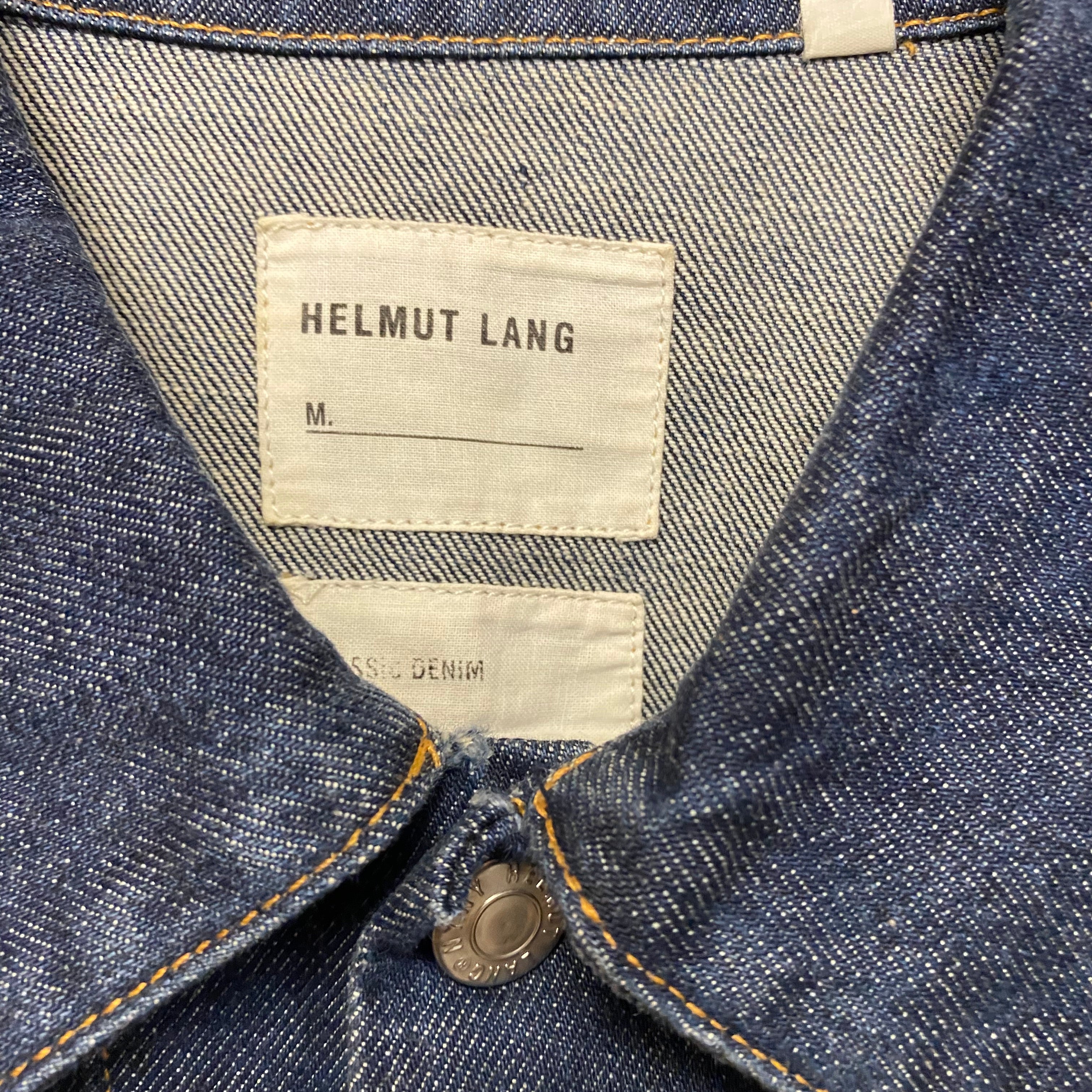 HELMUT LANG 1990s denim jacket