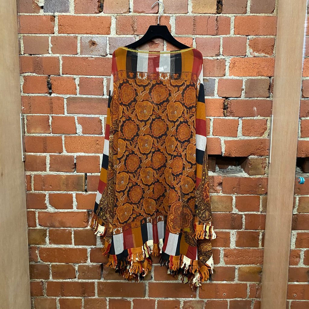 GAULTIER Fabulous mesh poncho