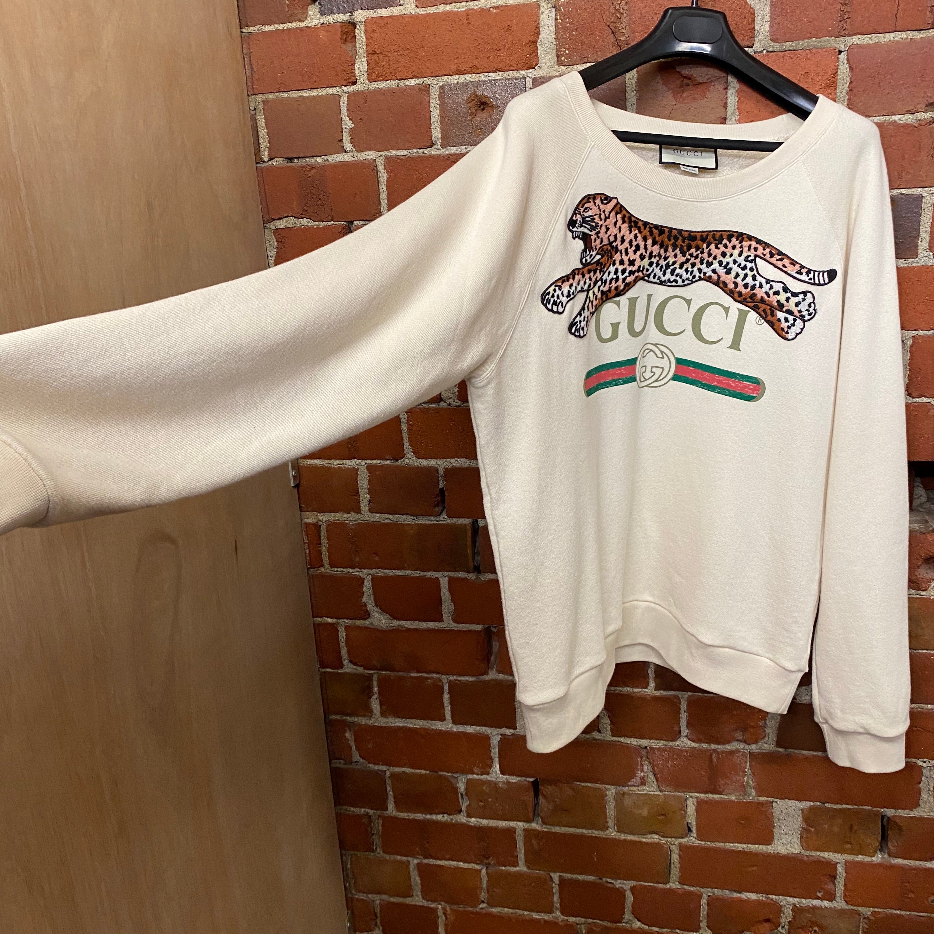 GUCCI tiger patch jumper