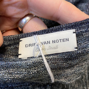 DRIES VAN NOTEN fine knit top