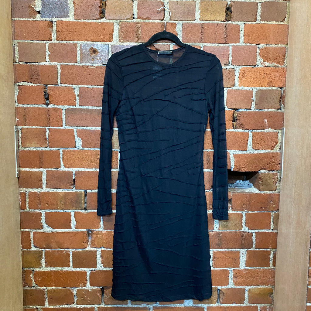 COLETTE DINNAGIN 1990s mesh dress