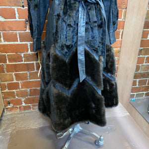 1970S incredible faux fur coat!