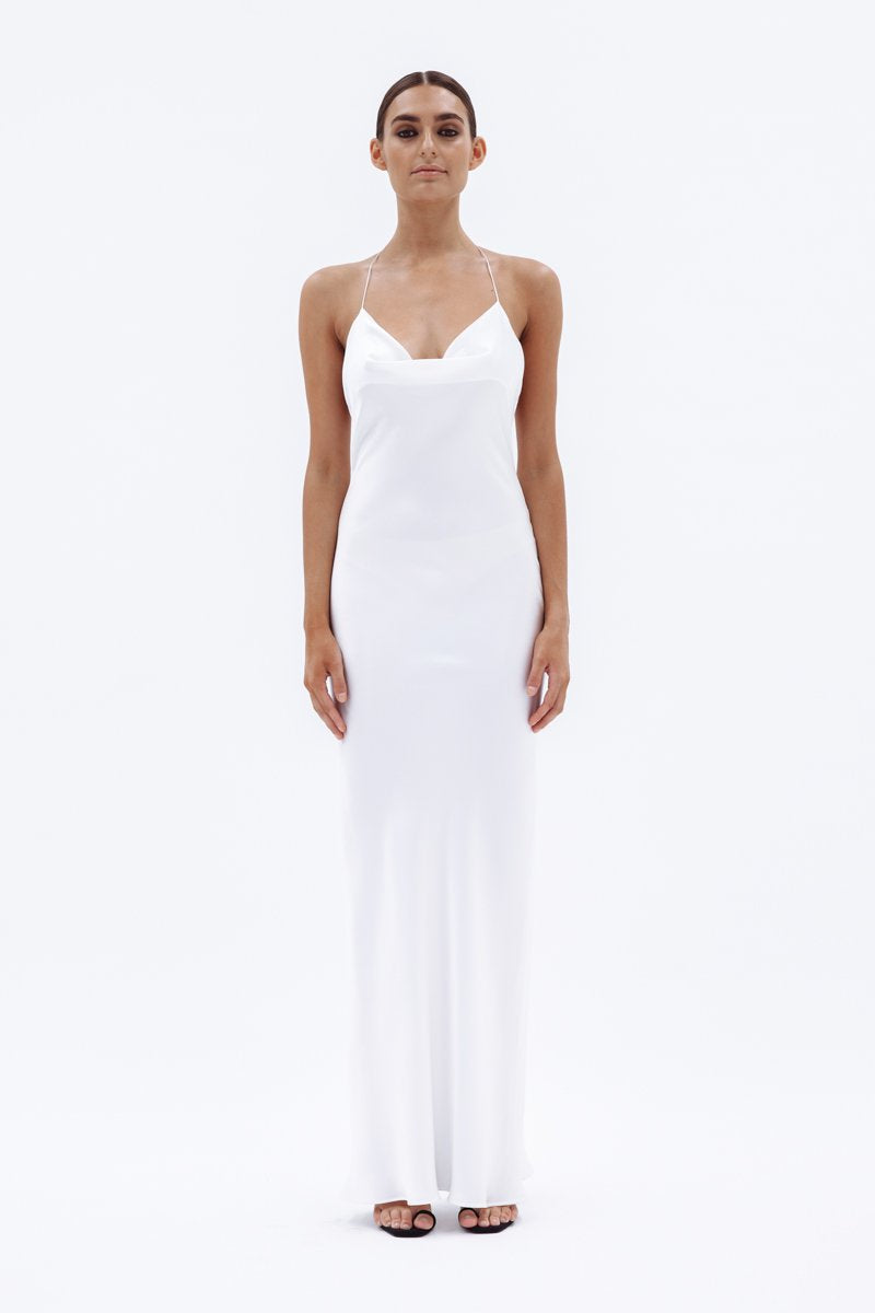 NATALIE ROLT NEW silk LUNA gown