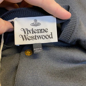 VIVIENNE WESTWOOD Italian made wool cardigan XL