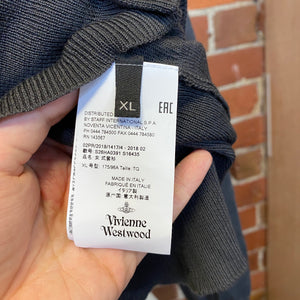 VIVIENNE WESTWOOD Italian made wool cardigan XL