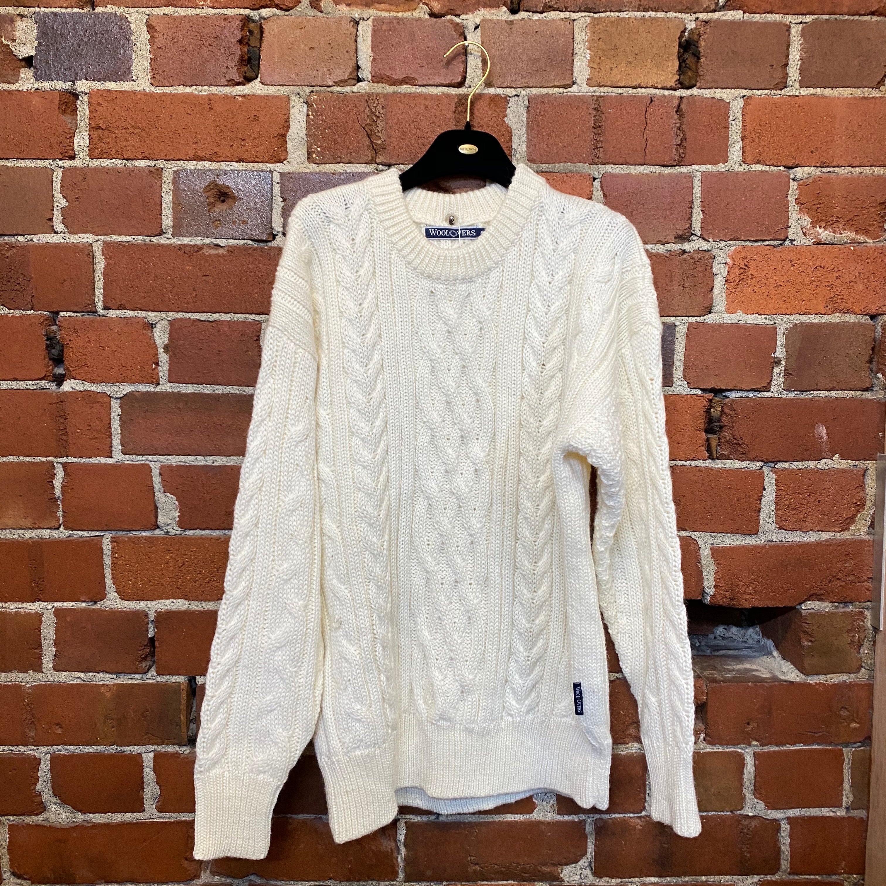 WOOLOVERS cable knit jumper