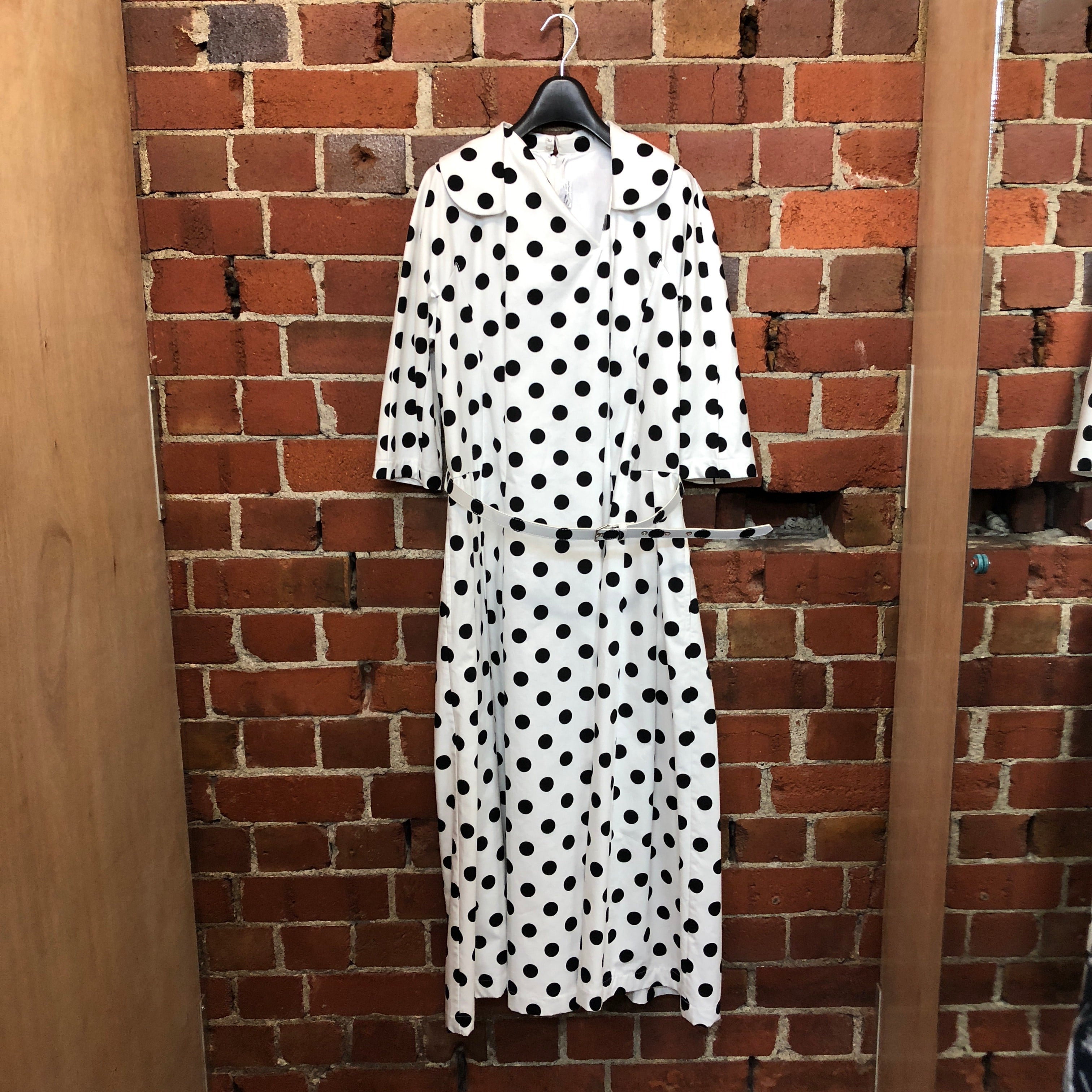 COMME DES GARÇON NEW polka dot cotton dress