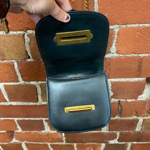 PRADA lock leather bag