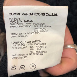 COMME DES GARÇONS wool mix top