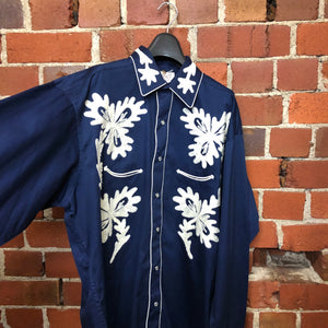 Ultimate embroidered western shirt!