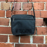 MOSCHINO 1990s nylon messenger bag