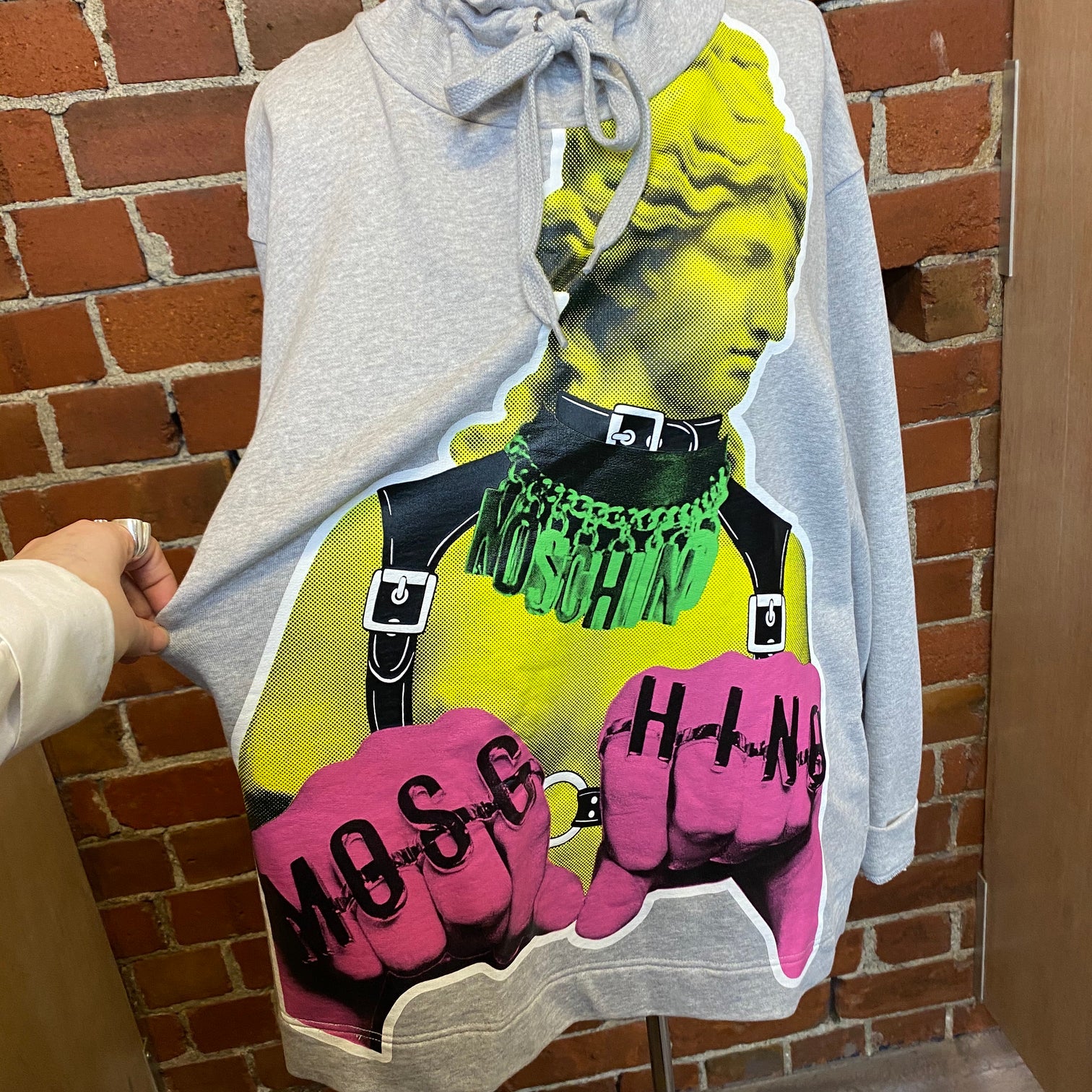 MOSCHINO Venus in bondage sweatshirt