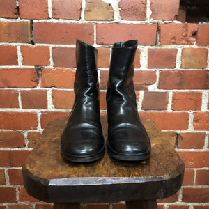 DRIES VAN NOTEN leather boots 38