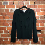 COMME DES GARÇONS hole front jumper