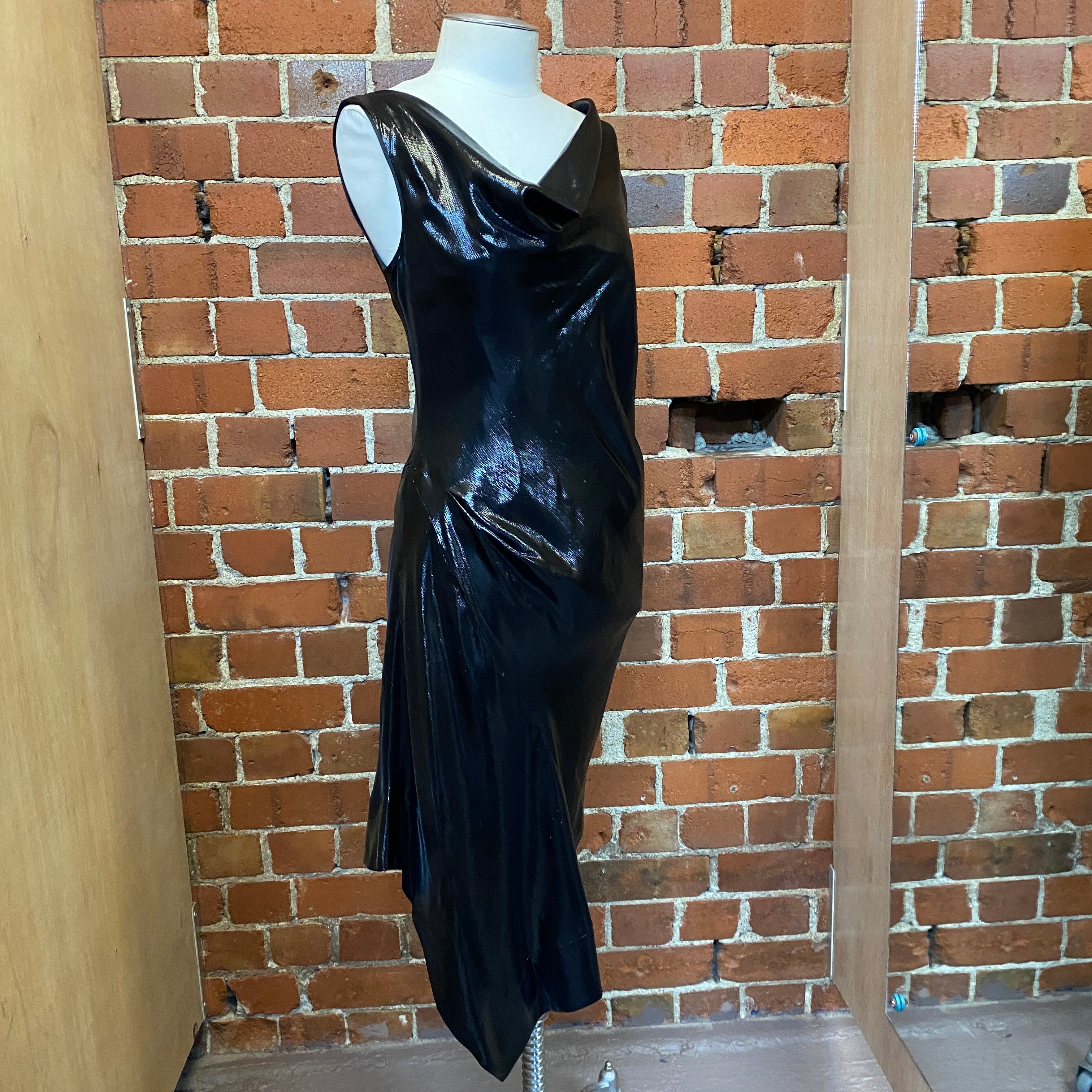 VIVIENNE WESTWOOD silk chain mail dress